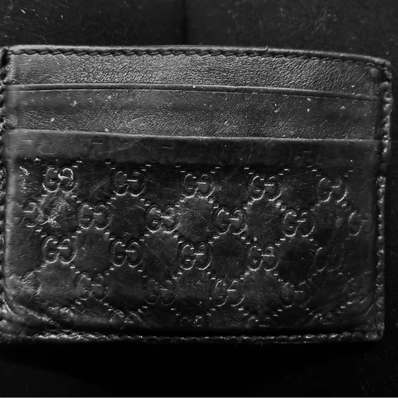 Gucci Black Embossed Wallet - Picture 2 of 2